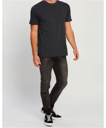 Volcom Solid S/S Tee - Charcoal Heather